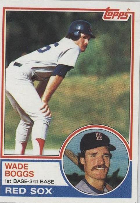 1983 Topps Wade Boggs (#498) Sharp-Looking Rookie Card, HOFer ^GRUMPYBUCK^