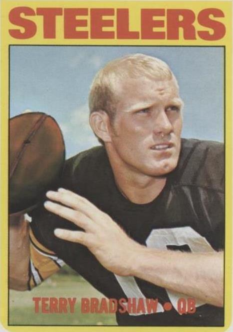 1972 Topps Terry Bradshaw (#150) EX HOFer, Steelers Great ^GRUMPYBUCK^