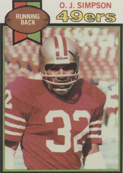 1979 Topps O.J. Simpson (#170) NM HOFer, 2,000-Yard Club ^GRUMPYBUCK^