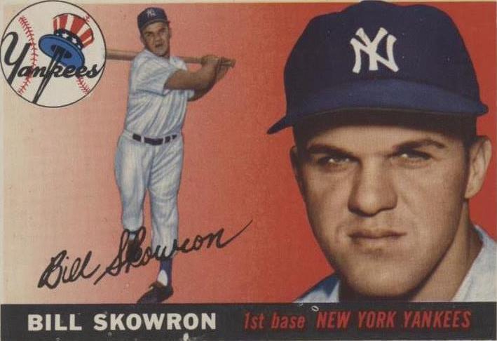 1955 Topps Bill Skowron (#22) EX Yankees 1B, “Moose” Slugger ^GRUMPYBUCK^
