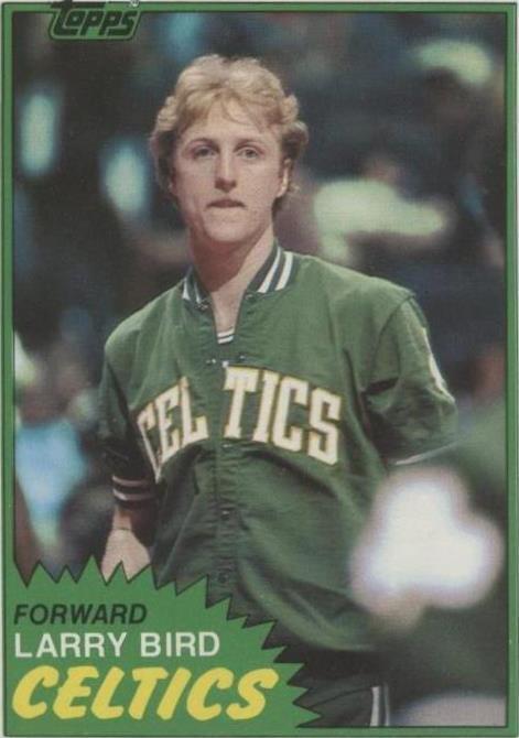 1981-82 Topps Larry Bird (#4) NM HOFer, Celtics Great, Fresh Pull ^GRUMPYBUCK^