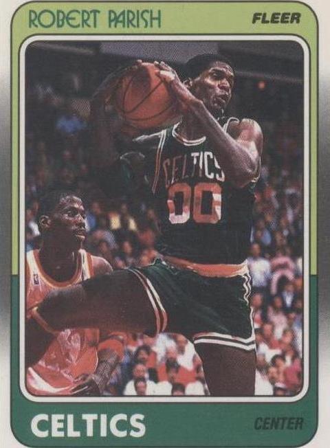 1988-89 Fleer Robert Parish (#12) NM HOFer, Celtics “Chief” Center ^GRUMPYBUCK^
