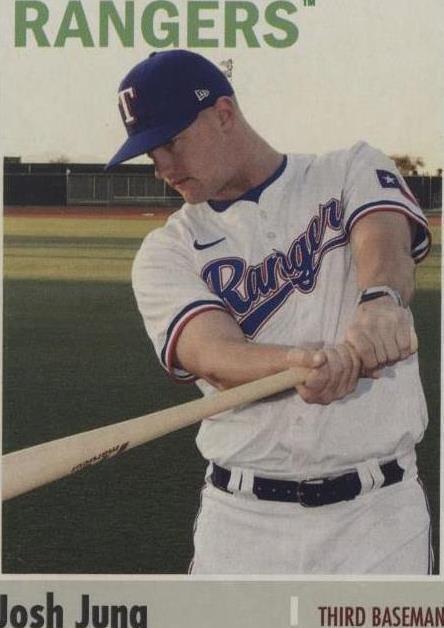 2024 Topps Josh Jung (#107) MINT Rangers Third Baseman, Rising Star ^GRUMPYBUCK^