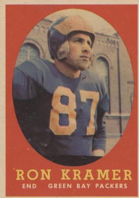 1958 Topps Ron Kramer (#58) EX Rookie Card, NFL Champion ^GRUMPYBUCK^