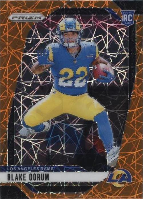 2024 Prizm Blake Corum (#308) MINT Lazer Prizm Rookie Card ^GRUMPYBUCK^