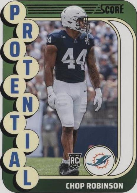 2024 Score Protential Chop Robinson (#9) MINT Rookie Card ^GRUMPYBUCK^