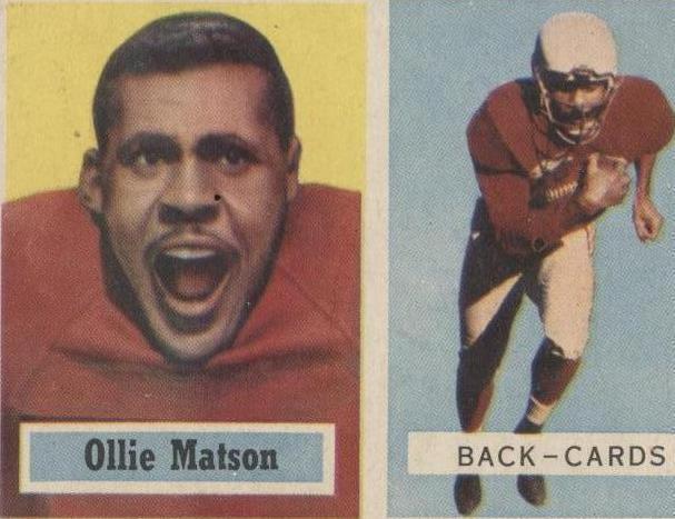1957 Topps Ollie Matson (#26) NM HOFer, Pro Bowler ^GRUMPYBUCK^