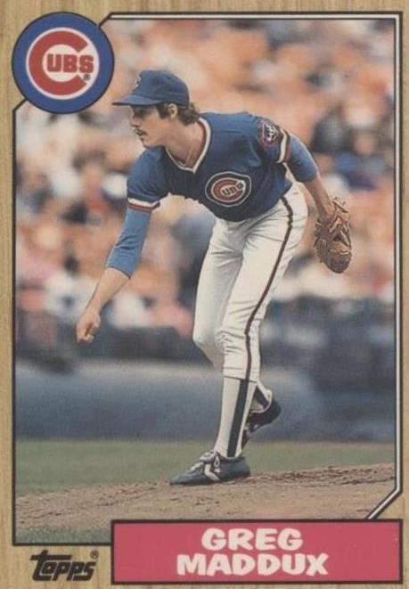 1987 Topps Traded Greg Maddux (#70T) NM HOFer, Rookie Card ^GRUMPYBUCK^