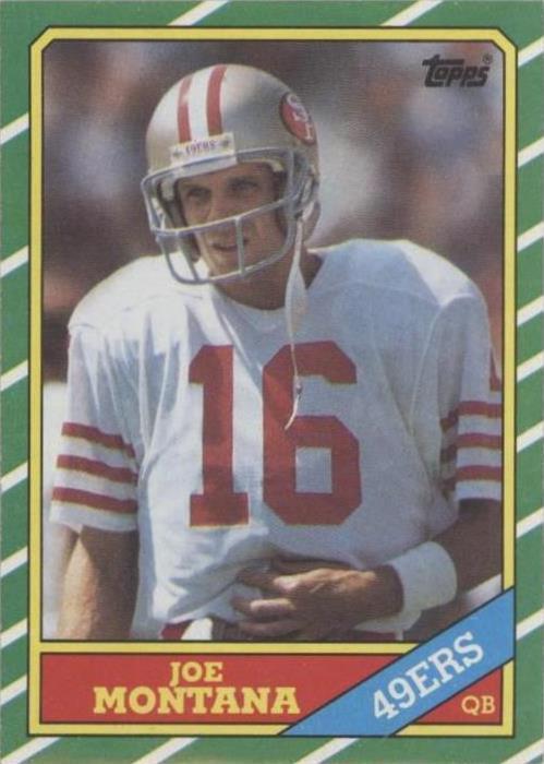 1986 Topps Joe Montana (#156 C) NM HOFer, 49ers Legend ^GRUMPYBUCK^*