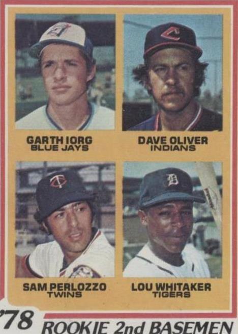 1978 Topps Lou Whitaker (#704) NM Rookie Card, Tigers Star ^GRUMPYBUCK^