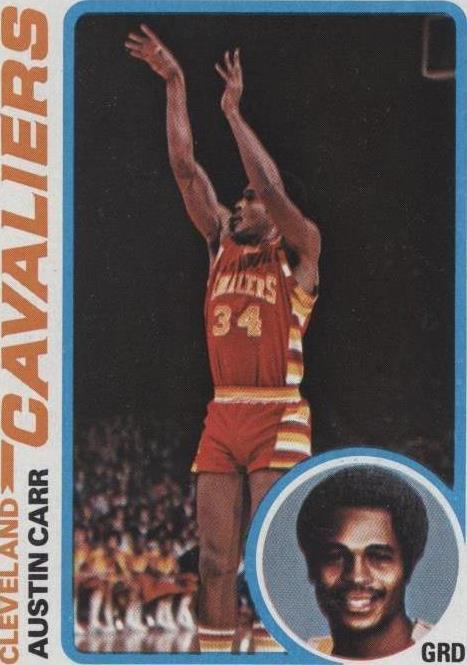 1978-79 Topps Austin Carr (#9) NM Notre Dame Legend, Cavs Star ^GRUMPYBUCK^