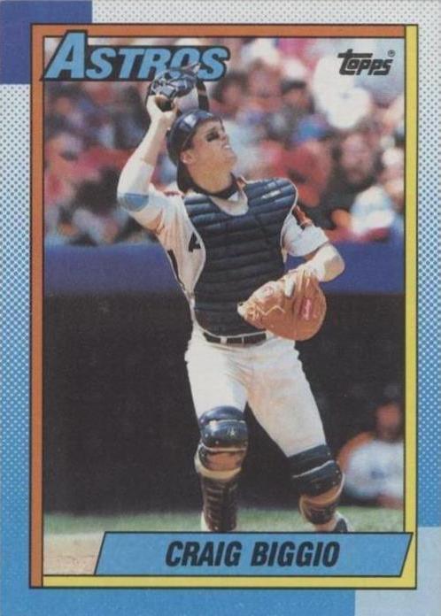 1990 Topps Craig Biggio (#157) NM HOFer, Astros Icon ^GRUMPYBUCK^