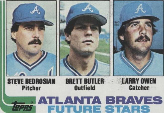 1982 Topps Future Stars (#502) EX Rookie Card Butler/Bedrosian/Owen ^GRUMPYBUCK^