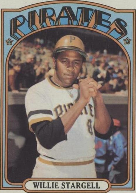 1972 Topps Willie Stargell (#447) EX HOFer, Pirates Captain ^GRUMPYBUCK^