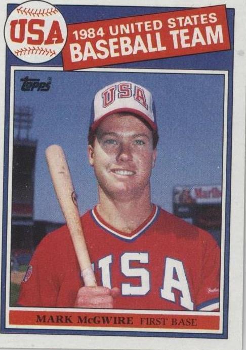 1985 Topps Mark McGwire (#401) EX Rookie Card, 500 HR Club ^GRUMPYBUCK^