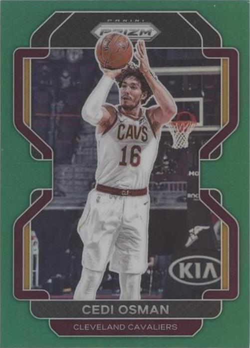 2021-22 Prizm Cedi Osman (#60) MINT Green Prizm ^GRUMPYBUCK^