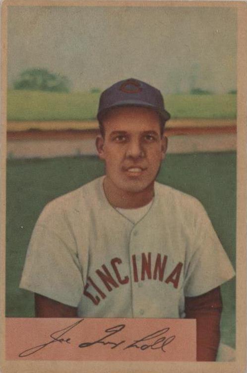 1954 Bowman Joe Nuxhall (#76) EX Teen Phenom, Broadcasting Great ^GRUMPYBUCK^