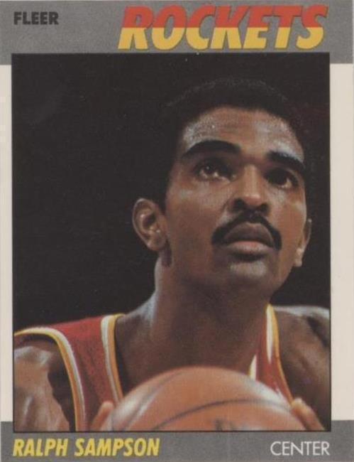 1987-88 Fleer Ralph Sampson (#95) NM Rockets Twin Towers Era ^GRUMPYBUCK^