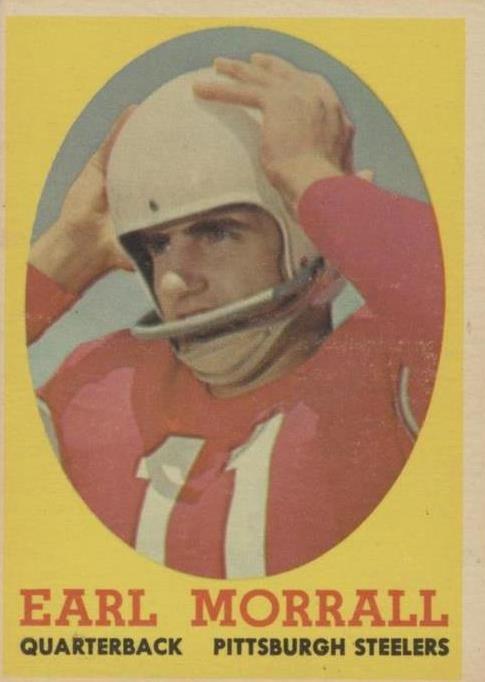 1958 Topps Earl Morrall (#57) EX MVP, SB Champ ^GRUMPYBUCK^