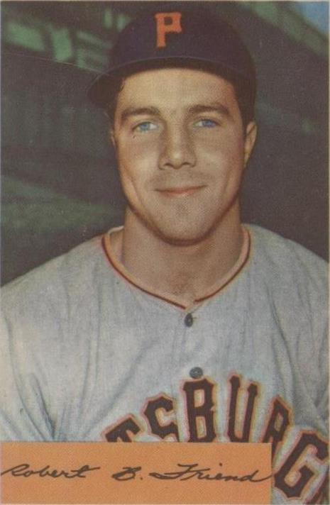 1954 Bowman Bob Friend (#43) NM Pirates Ace, Vintage Classic ^GRUMPYBUCK^