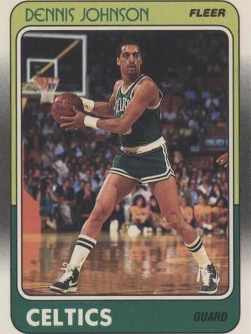 1988–89 Fleer Dennis Johnson (#10) NM HOFer, NBA Champion ^GRUMPYBUCK^