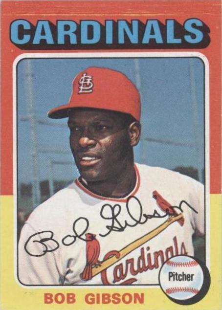 1975 Topps Mini Bob Gibson (#150) EX HOFer, Cardinals Legend ^GRUMPYBUCK^