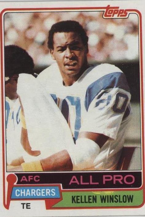 1981 Topps Kellen Winslow (#150) NM HOFer, Rookie Card, Chargers ^GRUMPYBUCK^