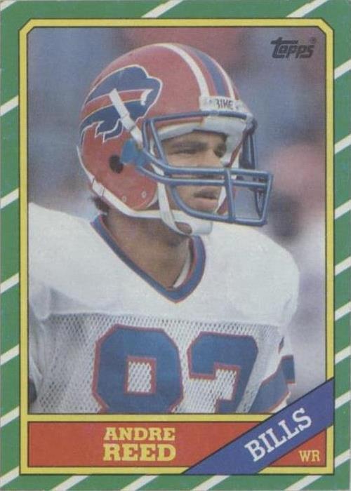 1986 Topps Andre Reed (#388) NM Rookie Card, HOFer, Bills Great ^GRUMPYBUCK^