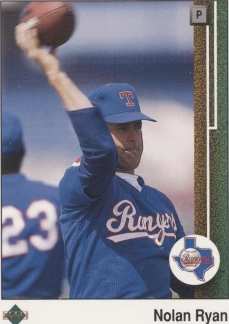 1989 Upper Deck Nolan Ryan (#774) NM HOFer, Flamethrower, K King ^GRUMPYBUCK^