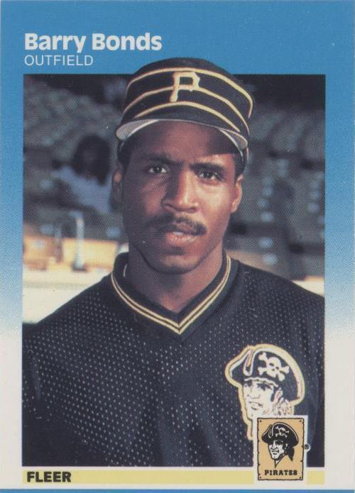 1987 Fleer Barry Bonds (#604) NM Rookie Card, Home Run King ^GRUMPYBUCK^
