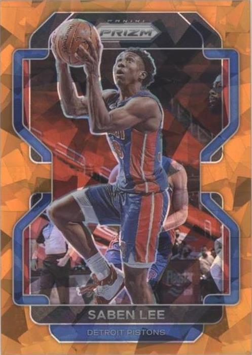 2021-22 Prizm Saben Lee (#205) MINT Orange Ice Prizm ^GRUMPYBUCK^