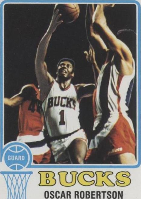 1973–74 Topps Oscar Robertson (#70) NM HOFer, Big O, Legend ^GRUMPYBUCK^