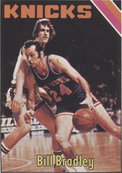 1975-76 Topps Bill Bradley (#37) EX HOFer, Knicks Champion, Senator ^GRUMPYBUCK^