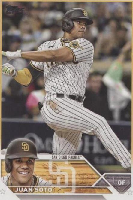2023 Topps Juan Soto (#1) NM Superstar Slugger, Padres OF ^GRUMPYBUCK^