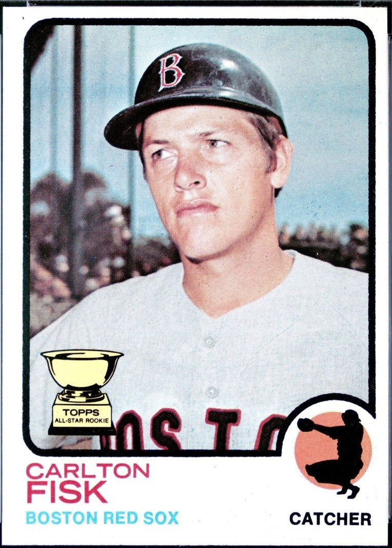 1973 Topps Carlton Fisk (#193) EX HOFer, Red Sox Catcher ^GRUMPYBUCK^