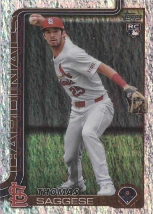 2025 Topps Series 2 Thomas Saggese (#463) MINT Holofoil Rookie Card ^GRUMPYBUCK^