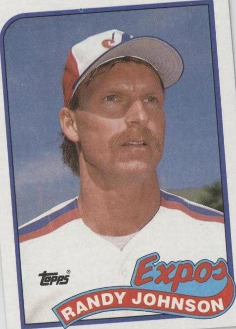 1989 Topps Randy Johnson (#647) NM Rookie Card, HOFer, Flamethrower ^GRUMPYBUCK^